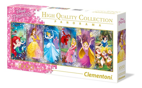Clementoni (39444) - "Disney Princesses" - 1000 pieces puzzle