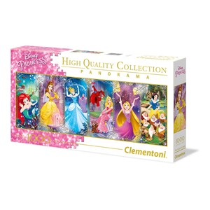 Clementoni (39444) - "Disney Princesses" - 1000 pieces puzzle