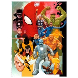 Clementoni (39534) - "Marvel 80 Years" - 1000 pieces puzzle