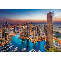 Clementoni (31814) - "Dubai Marina" - 1500 pieces puzzle