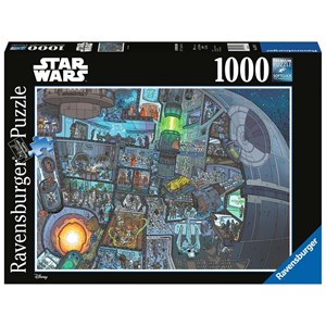 Ravensburger (13976) - "Where's Wookie?" - 1000 pieces puzzle