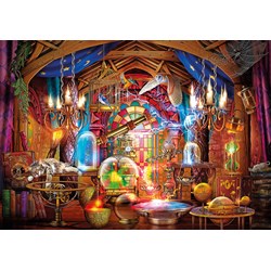 Clementoni (31813) - "The Wizard's Workshop" - 1500 pieces puzzle