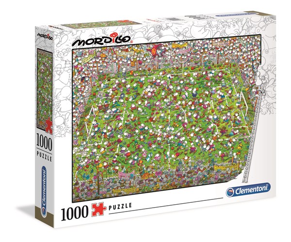 Clementoni (39537) - Guillermo Mordillo: "The Match" - 1000 pieces puzzle