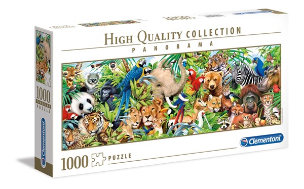 Clementoni (39517) - "Wildlife" - 1000 pieces puzzle
