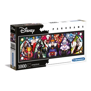 Clementoni (39516) - "Disney Villains" - 1000 pieces puzzle