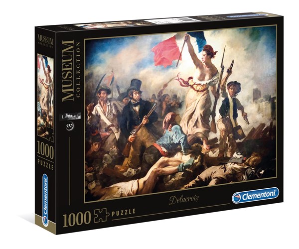 Clementoni (39549) - Eugene Delacroix: "Liberty Leading The People" - 1000 pieces puzzle