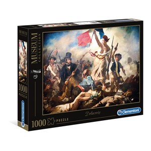 Clementoni (39549) - Eugene Delacroix: "Liberty Leading The People" - 1000 pieces puzzle