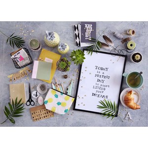 Ravensburger (19829) - "Start living your dream" - 1000 pieces puzzle