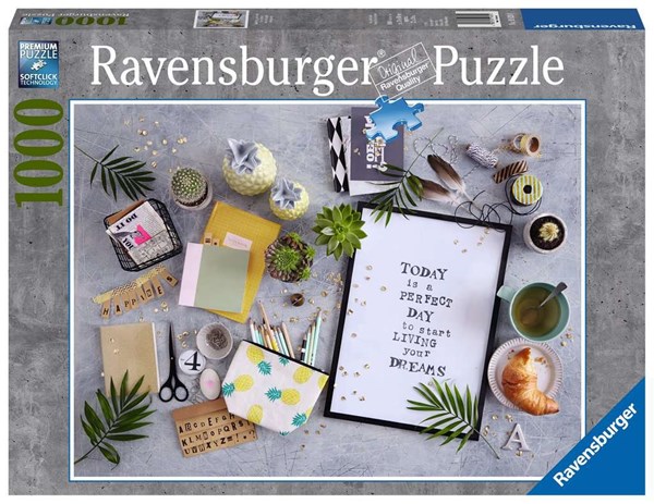 Ravensburger (19829) - "Start living your dream" - 1000 pieces puzzle