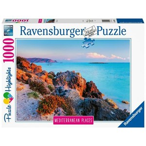 Ravensburger (14980) - "Greece" - 1000 pieces puzzle