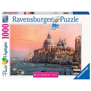 Ravensburger (14976) - "Italy" - 1000 pieces puzzle