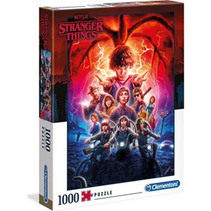 Clementoni (39543) - "Stranger Things" - 1000 pieces puzzle