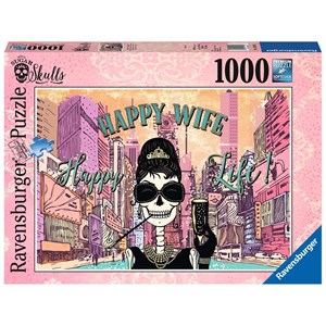Ravensburger (19831) - "Happy Wife, Happy Life" - 1000 pieces puzzle