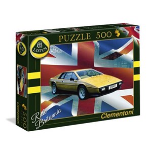 Clementoni (30409) - "Lotus Esprit Union Jack" - 1000 pieces puzzle