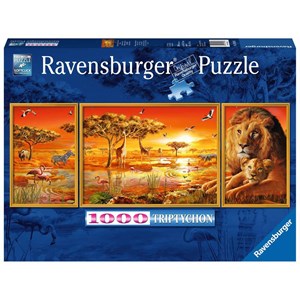 Ravensburger (19836) - "African Majesty" - 1000 pieces puzzle