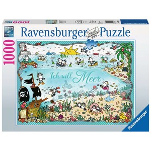 Ravensburger (15008) - "Sheepworld" - 1000 pieces puzzle