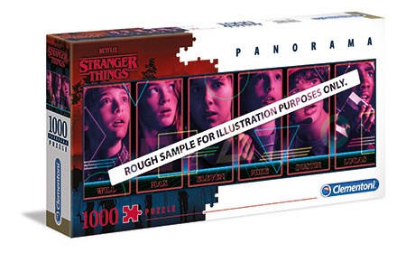 Clementoni (39548) - "Stranger Things III" - 1000 pieces puzzle