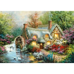Clementoni (31812) - "Country Retreat" - 1500 pieces puzzle