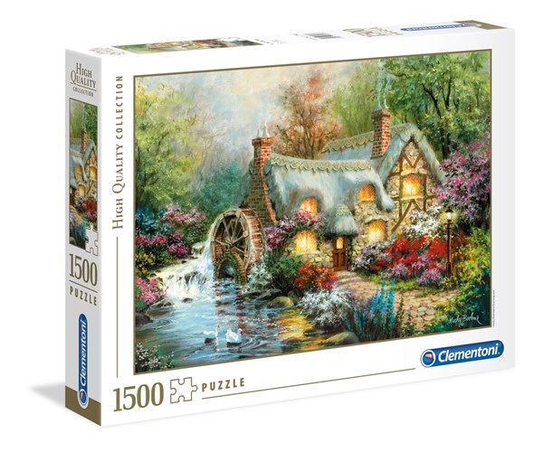 Clementoni (31812) - "Country Retreat" - 1500 pieces puzzle