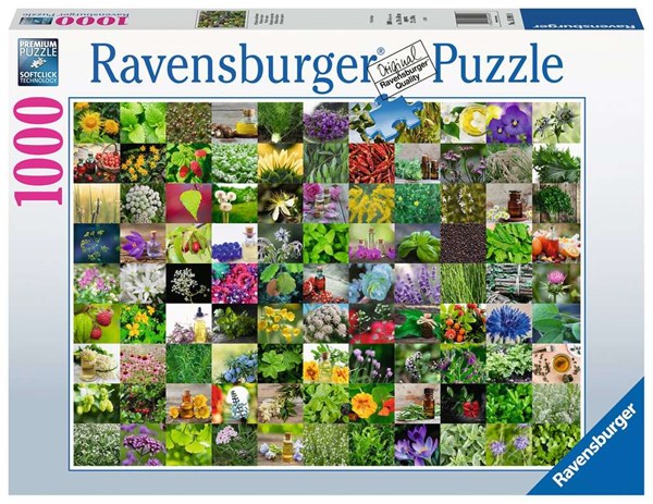 Ravensburger (15991) - "99 Herbs and Spices" - 1000 pieces puzzle