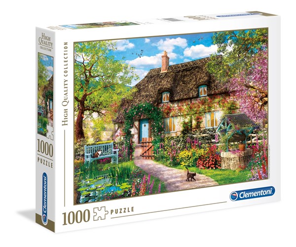 Clementoni (39520) - "The Old Cottage" - 1000 pieces puzzle