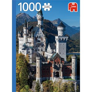 Jumbo (8710126185582) - "Neuschwanstein, Germany" - 1000 pieces puzzle