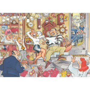 Jumbo (10878) - "Mystery 2, Stop The Clock" - 1000 pieces puzzle