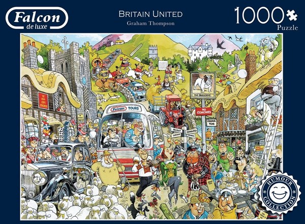 Falcon (11197) - Graham Thompson: "Britain United" - 1000 pieces puzzle