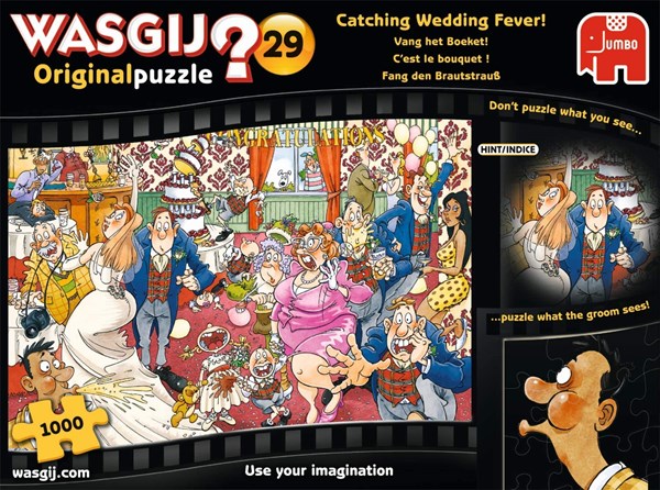 Jumbo (19159) - "Original 29, Catching Wedding Fever" - 1000 pieces puzzle