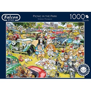 Falcon (11199) - Graham Thompson: "Picnic in the Park" - 1000 pieces puzzle