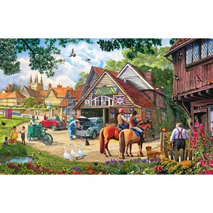 SunsOut (13809) - Kevin Walsh: "The Old Garage" - 1000 pieces puzzle
