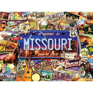 SunsOut (70038) - Kate Ward Thacker: "Missouri, The "Show Me" State" - 1000 pieces puzzle