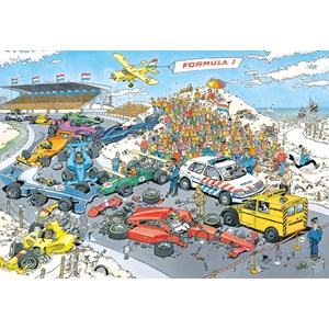 Jumbo (19097) - Jan van Haasteren: "Grand Prix" - 2000 pieces puzzle