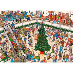 Jumbo (19098) - Jan van Haasteren: "Holiday Shopping" - 1000 pieces puzzle