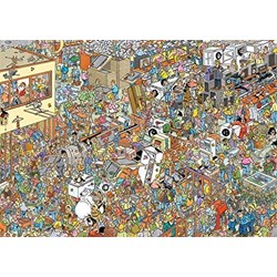 Jumbo (19098) - Jan van Haasteren: "Holiday Shopping" - 1000 pieces puzzle