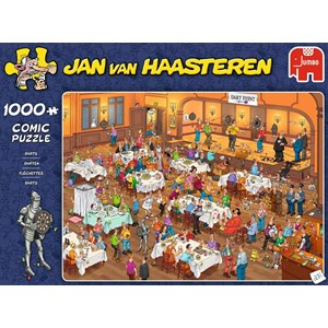 Jumbo (19076) - "Darts" - 1000 pieces puzzle