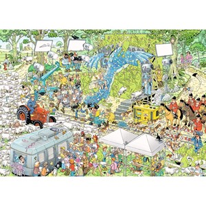 Jumbo (19074) - Jan van Haasteren: "The Film Set" - 1000 pieces puzzle