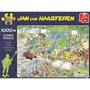 Jumbo (19074) - Jan van Haasteren: "The Film Set" - 1000 pieces puzzle