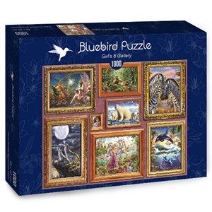 Bluebird Puzzle (70234) - "Girl's 8 Gallery" - 1000 pieces puzzle