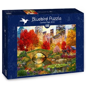 Bluebird Puzzle (70244) - "Central Park NYC" - 1000 pieces puzzle