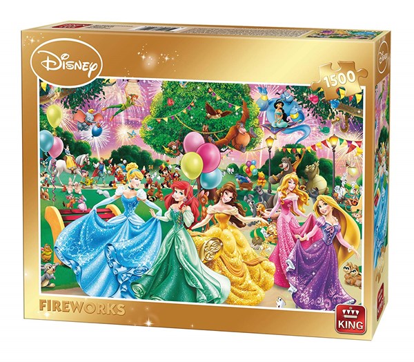 King International (85522) - "Disney Fireworks" - 1500 pieces puzzle