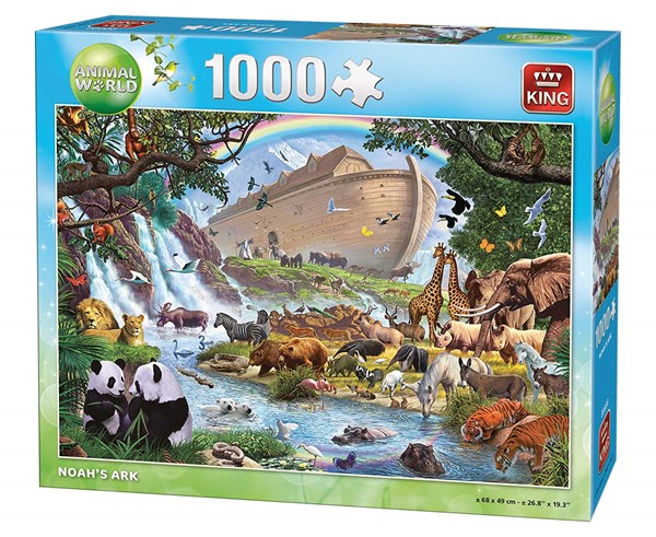 King International (05330) - "Noah's Ark" - 1000 pieces puzzle