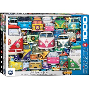 Eurographics (6000-5423) - "VW Funky Jam" - 1000 pieces puzzle