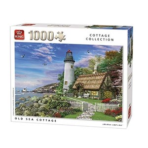 King International (05717) - "Old Sea Cottage" - 1000 pieces puzzle