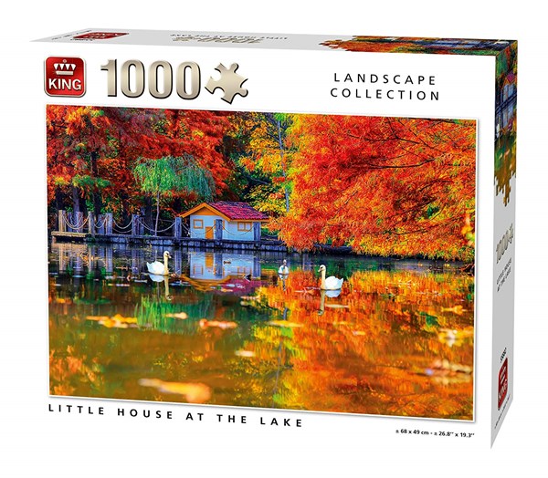 King International (55882) - "Little House at The Lake" - 1000 pieces puzzle