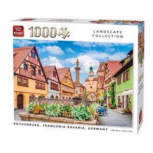 King International (55883) - "Rothenburg Germany" - 1000 pieces puzzle