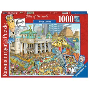 Ravensburger (16194) - "Rio de Janeiro" - 1000 pieces puzzle