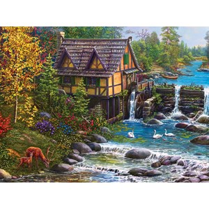 SunsOut (42939) - "Mill by the Stream" - 1000 pieces puzzle