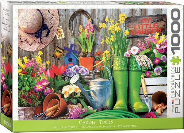 Eurographics (6000-5391) - "Garden Tools" - 1000 pieces puzzle