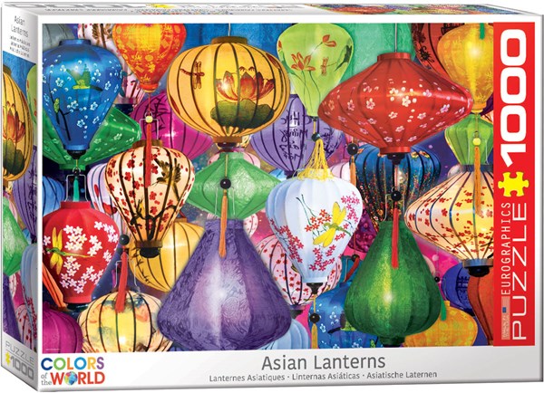 Eurographics (6000-5469) - "Asian Lanterns" - 1000 pieces puzzle